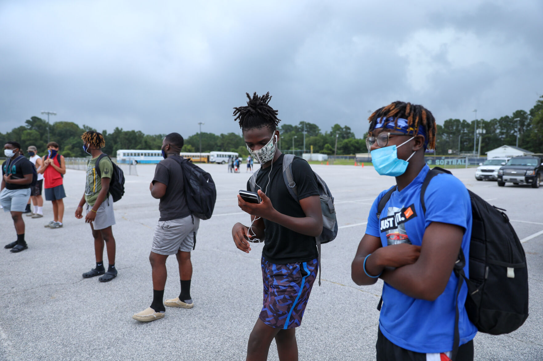 South Florence football workouts, August 3, 2020